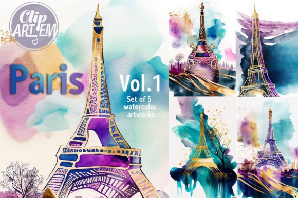 Download Paris Eiffel Tower Painting France 5 Jpg - Eiffel tower Collection