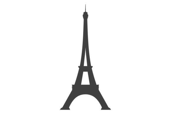 Download Black Eiffel Tower Silhouette. European - Eiffel tower Collection