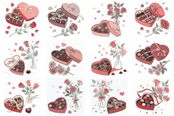 Download Heart-Shaped Box of Chocolates - Premium Resources