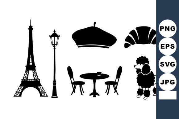 Download Eiffel Tower Paris Silhouette Vector - Eiffel tower Collection