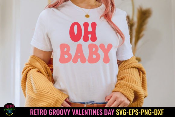 Download Oh Baby Valentine I Groovy Valentine SVG - Valentine svg Collection