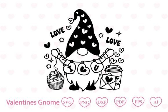 Download Valentines Gnome Svg Valentine Svg - Valentine svg Collection