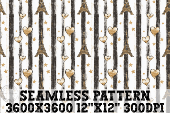 Download Paris Love Eiffel Tower Stripes &amp; Hearts - Eiffel tower Collection